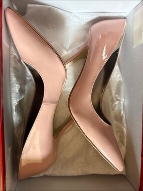 Guess Pink Patent Pointed-Toe Stiletto Pumps